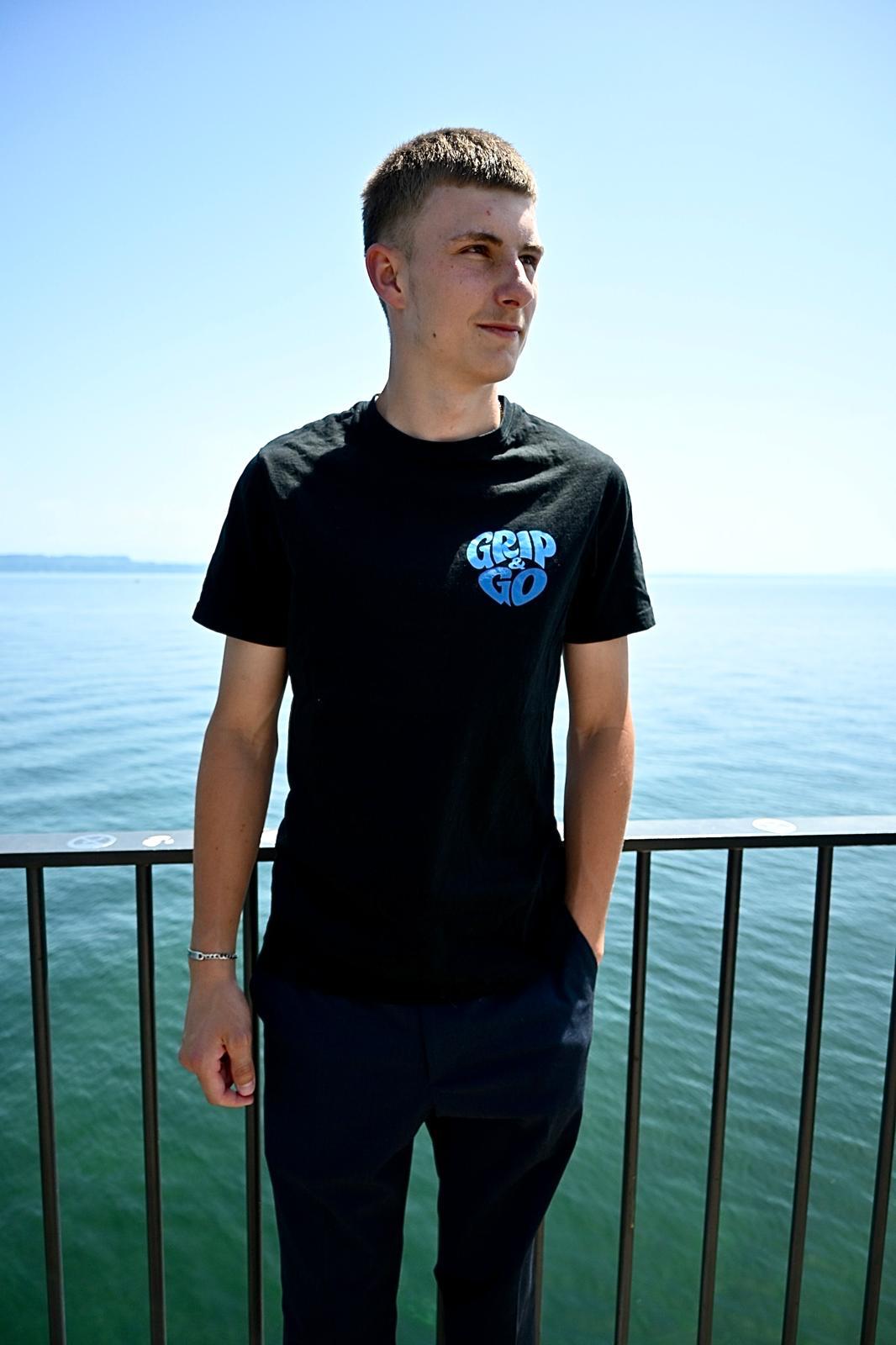 T-shirt manche court (logo simple) - Grip & go / 100% confort, légère et qualité