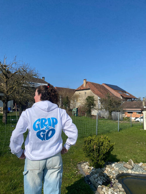 Gilet Blanc Grip & Go | Logo Double